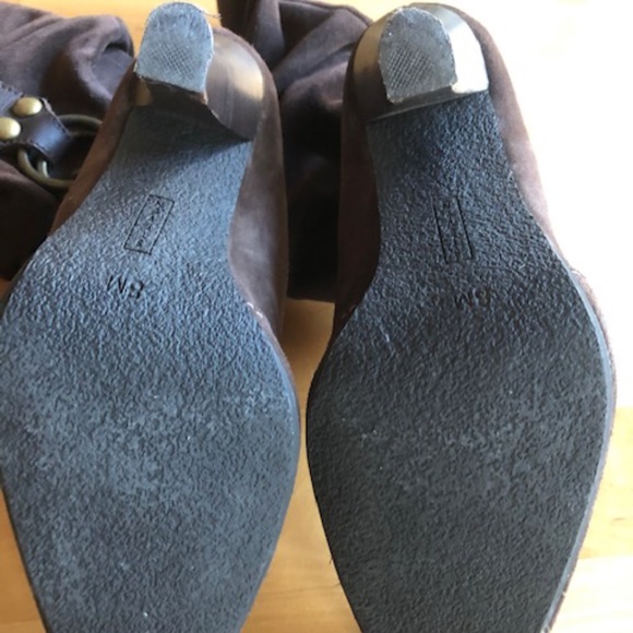 STEVEN brown suede boots size 8 - Picture 6 of 8